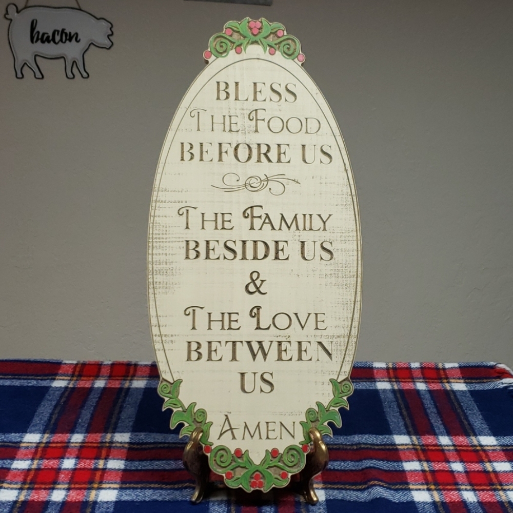 Rustic Meal wall Decor